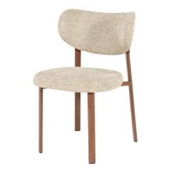 Clearance By-Boo Eetkamerstoel Sedia Geweven stof