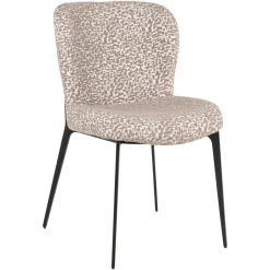 Clearance Richmond Interiors Eetkamerstoel Sergio Geo stof, kleur Naturel