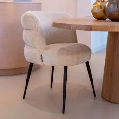 Outlet Richmond Interiors Eetkamerstoel Stella Chenille