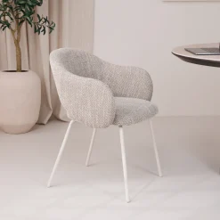 By-Boo Eetkamerstoel Story Geweven stof