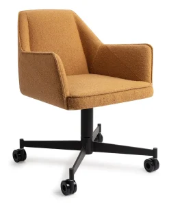 New Jesper Home Eetkamerstoel Tome Caster Black