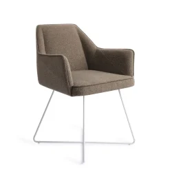 Outlet Jesper Home Eetkamerstoel Tome Cross White