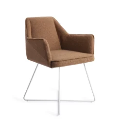 Outlet Jesper Home Eetkamerstoel Tome Cross White