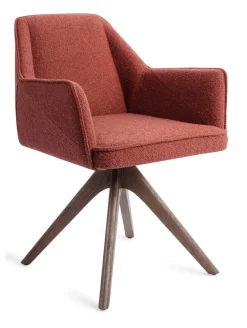 Outlet Jesper Home Eetkamerstoel Tome Revolve Oak Walnut