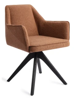 Outlet Jesper Home Eetkamerstoel Tome Revolve Oak Black