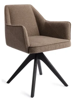 Outlet Jesper Home Eetkamerstoel Tome Revolve Oak Black