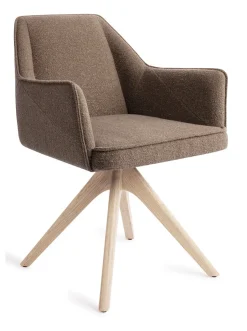 Jesper Home Eetkamerstoel Tome Revolve Oak Bleach