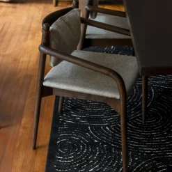 Discount Dutchbone Eetkamerstoel Torrance met armleuning Hout