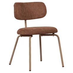 Outlet WOOOD Eetkamerstoel Travis Geweven stof