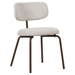 Outlet WOOOD Eetkamerstoel Travis Geweven stof