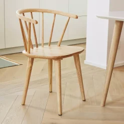 Sale Kave Home Eetkamerstoel Trise Naturel