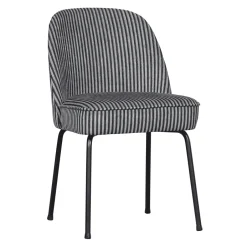 Sale WOOOD Eetkamerstoel Vogue Geweven, kleur Zwart/Grijs Zwart / Grijs