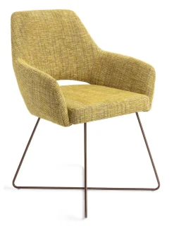 Best Jesper Home Eetkamerstoel Yanai Cross Rose Gold