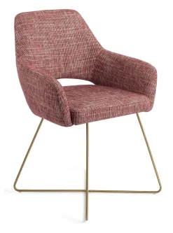 Hot Jesper Home Eetkamerstoel Yanai Cross Gold