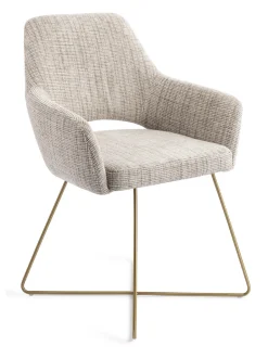Hot Jesper Home Eetkamerstoel Yanai Cross Gold