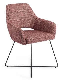 New Jesper Home Eetkamerstoel Yanai Cross Black