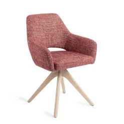 New Jesper Home Eetkamerstoel Yanai Revolve Oak Bleach