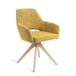 New Jesper Home Eetkamerstoel Yanai Revolve Oak Bleach