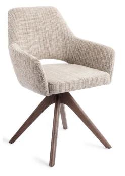 New Jesper Home Eetkamerstoel Yanai Revolve Oak Walnut