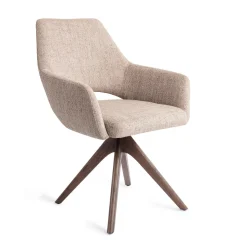 New Jesper Home Eetkamerstoel Yanai Revolve Oak Walnut