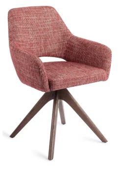 New Jesper Home Eetkamerstoel Yanai Revolve Oak Walnut