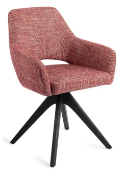 Clearance Jesper Home Eetkamerstoel Yanai Revolve Oak Black