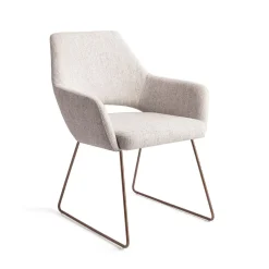 Clearance Jesper Home Eetkamerstoel Yanai Slide Rose Gold