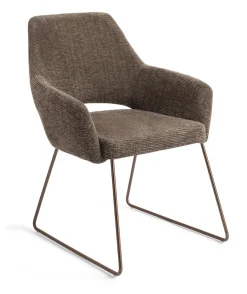 Clearance Jesper Home Eetkamerstoel Yanai Slide Rose Gold