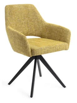 New Jesper Home Eetkamerstoel Yanai Turn Black, Draaibaar