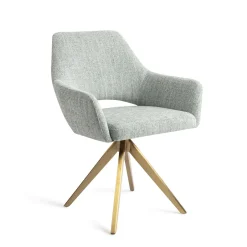 Clearance Jesper Home Eetkamerstoel Yanai Turn Gold, Draaibaar