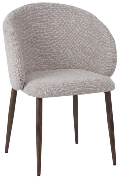 Outlet LABEL51 Eetkamerstoel Yuki Bouclé