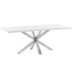 New Kave Home Eettafel Argo 160 x 100cm, kleur Wit