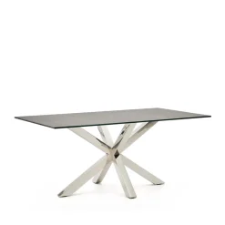Discount Kave Home Eettafel Argo Keramiek, 160 x 90cm, kleur Bruin