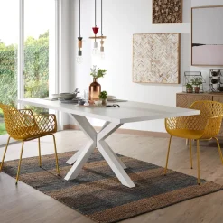 Clearance Kave Home Eettafel Argo Wit