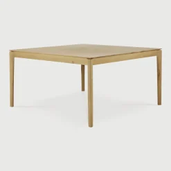 Ethnicraft Eettafel Bok Geolied Eikenhout, kleur Naturel