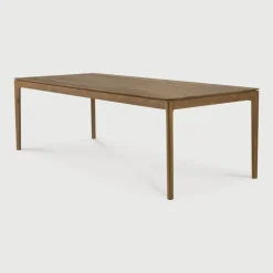 Sale Ethnicraft Eettafel Bok Ruw Teakhout, kleur Bruin