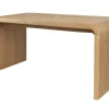 New Zuiver Eettafel Brave Eiken en rubberhout, 160 x 80cm
