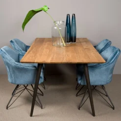 Tower Living Eettafel Bresso Eiken Hout