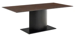 Outlet Bendt Eettafel Dayana Keramiek en glas, 200 x 100cm