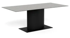 Outlet Bendt Eettafel Dayana Keramiek en glas, 200 x 100cm