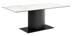 Outlet Bendt Eettafel Dayana Keramiek en glas, 200 x 100cm
