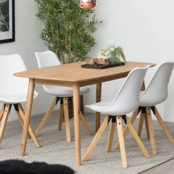 Bendt Eettafel Ebbe kleur Naturel Eiken