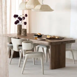 New Eleonora Eettafel Edward Mangohout Bruin