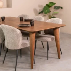 LABEL51 Eettafel Fly Nature Smooth Mangohout