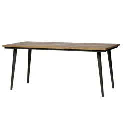 Clearance WOOOD Eettafel Guild Iepenhout Zwart