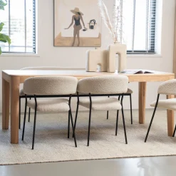 Discount Eleonora Eettafel Harvey Eikenhout Naturel