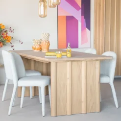Eleonora Eettafel Jake Eiken, kleur Naturel