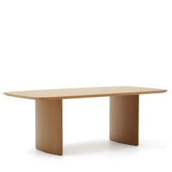 New Kave Home Eettafel Litto Deens ovaal, Eiken