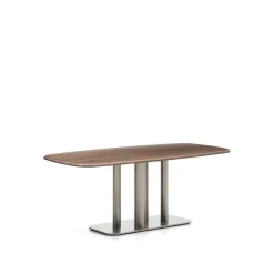 Outlet Kave Home Eettafel Melvar Walnootfineer Bruin