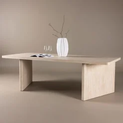 Hot Nohr Eettafel Stephanie 240 x 100cm, kleur Beige
